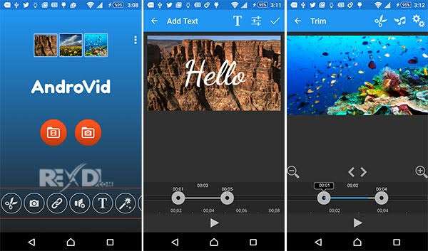 best free video editor apps android 2018