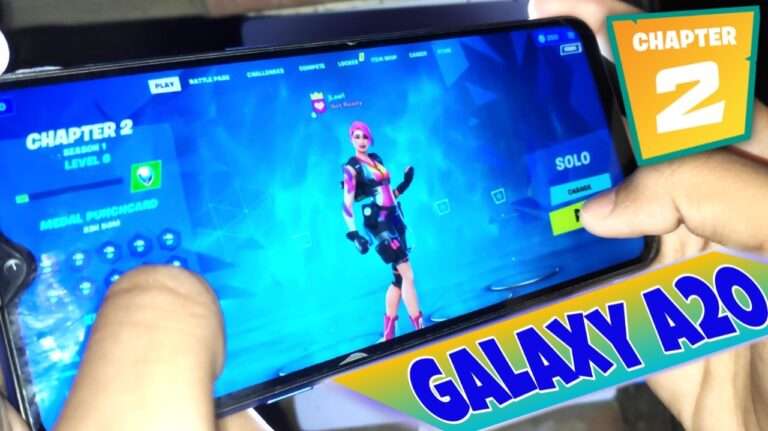 fortnite samsung a20