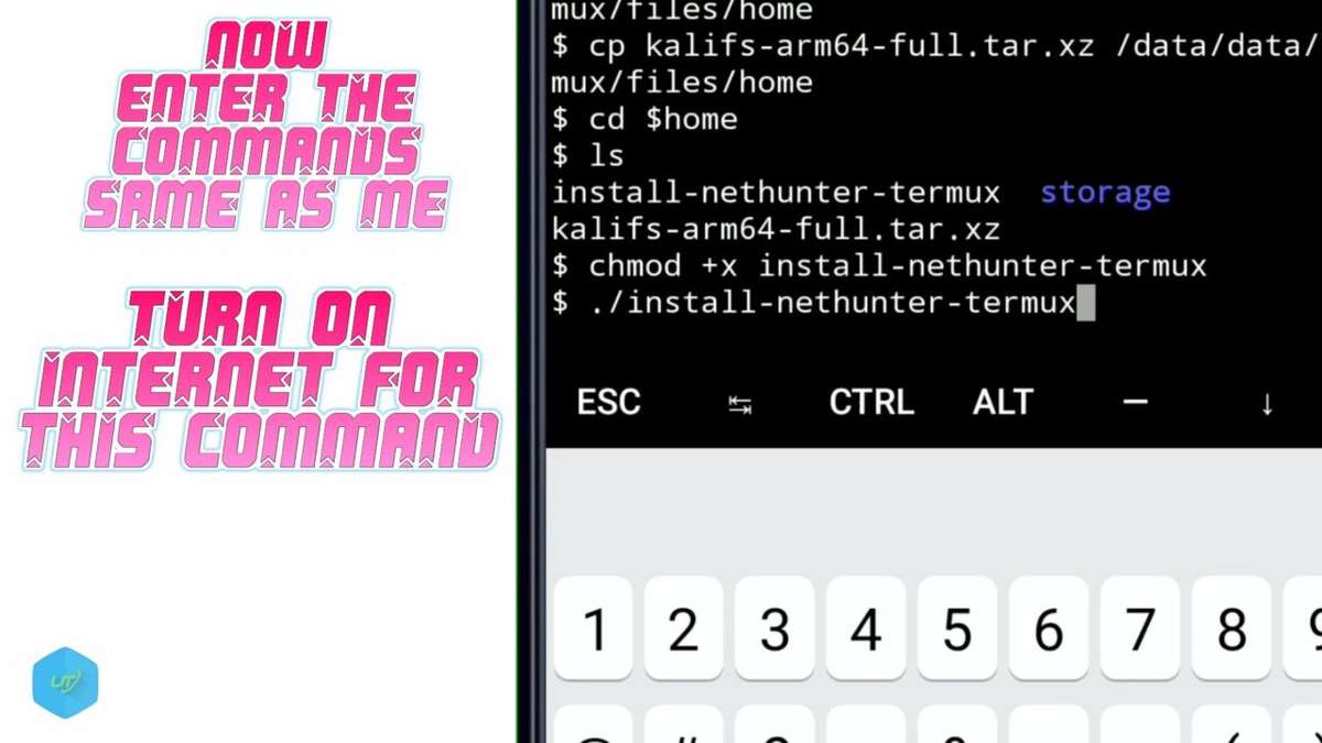 Kali Linux - How to install in Android without Root or offline - Umirtech