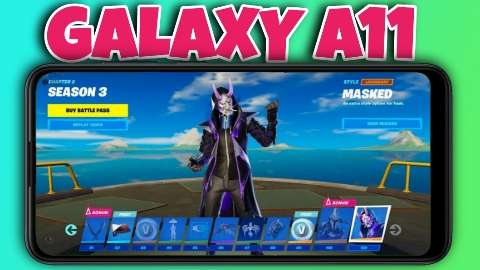 galaxy a7 fortnite